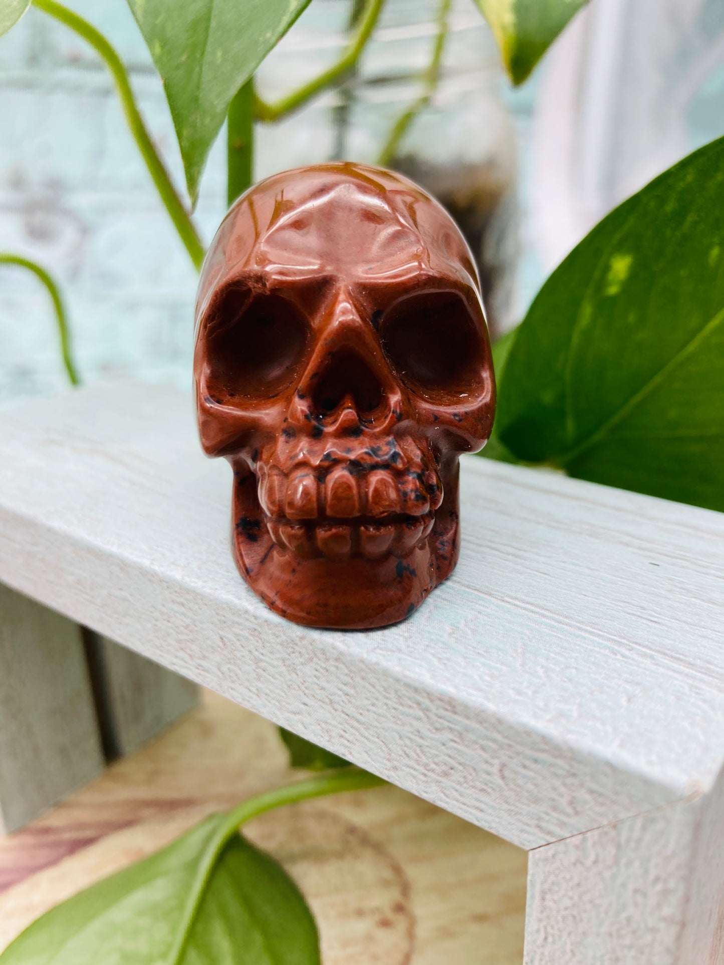 Mahogany Obsidian Skull