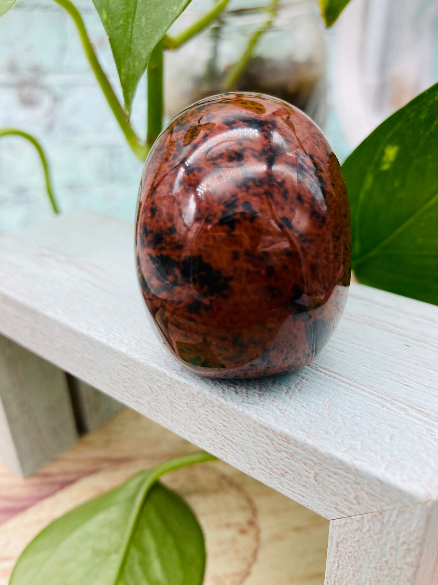 Mahogany Obsidian Skull 2