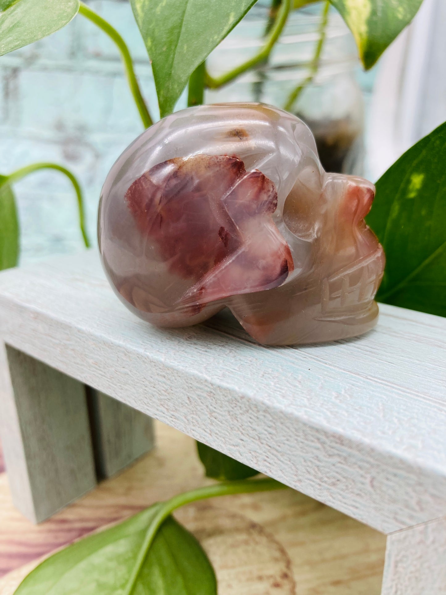 Agate Skull