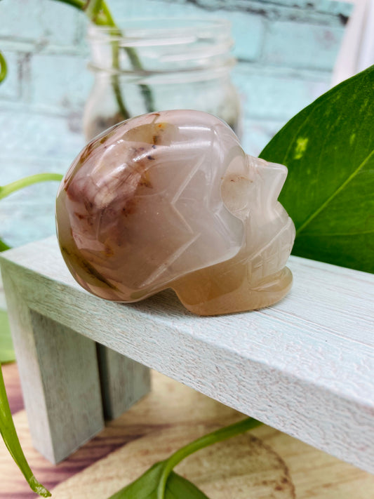 Agate Skull