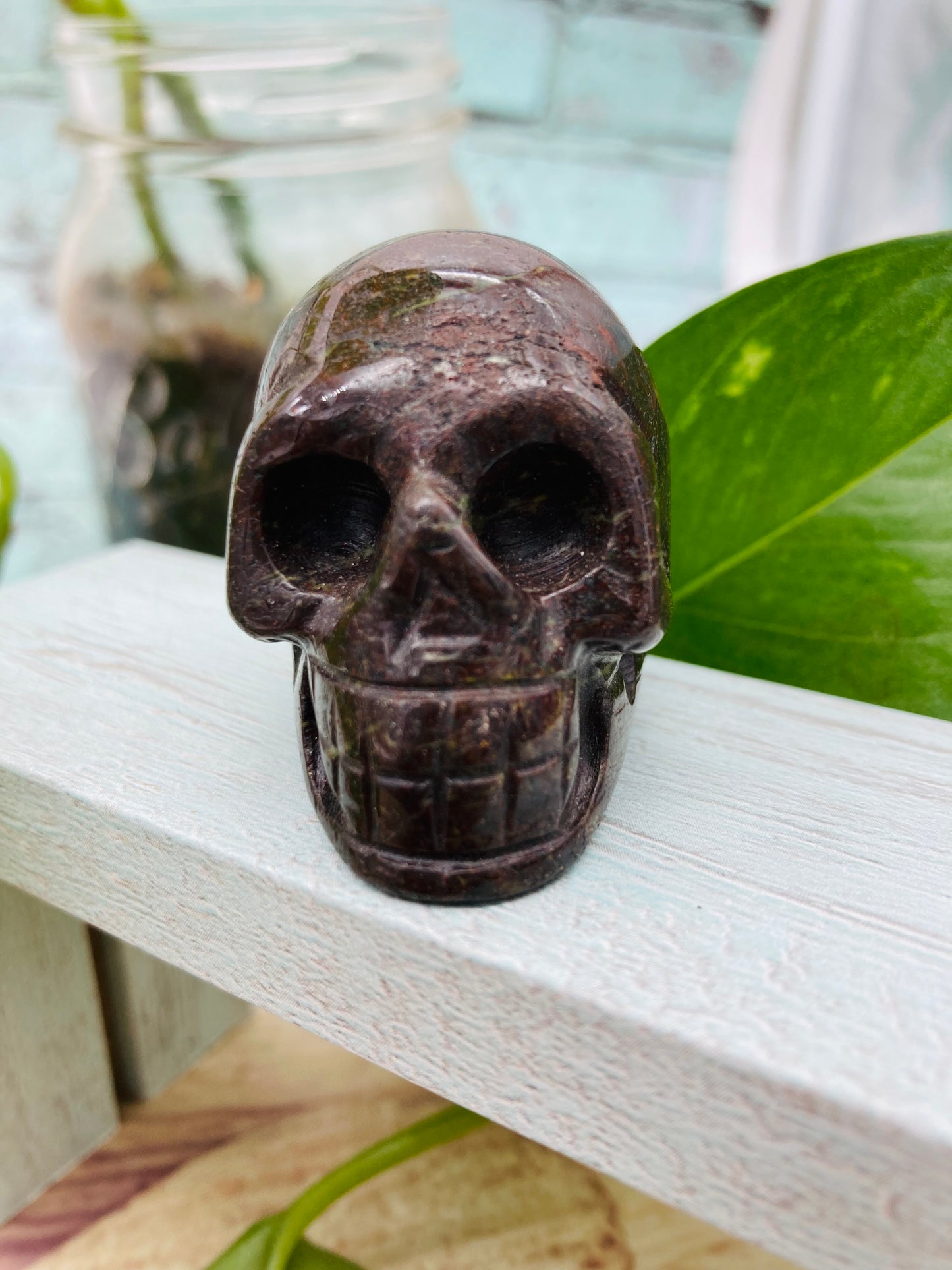 Unakite Skull