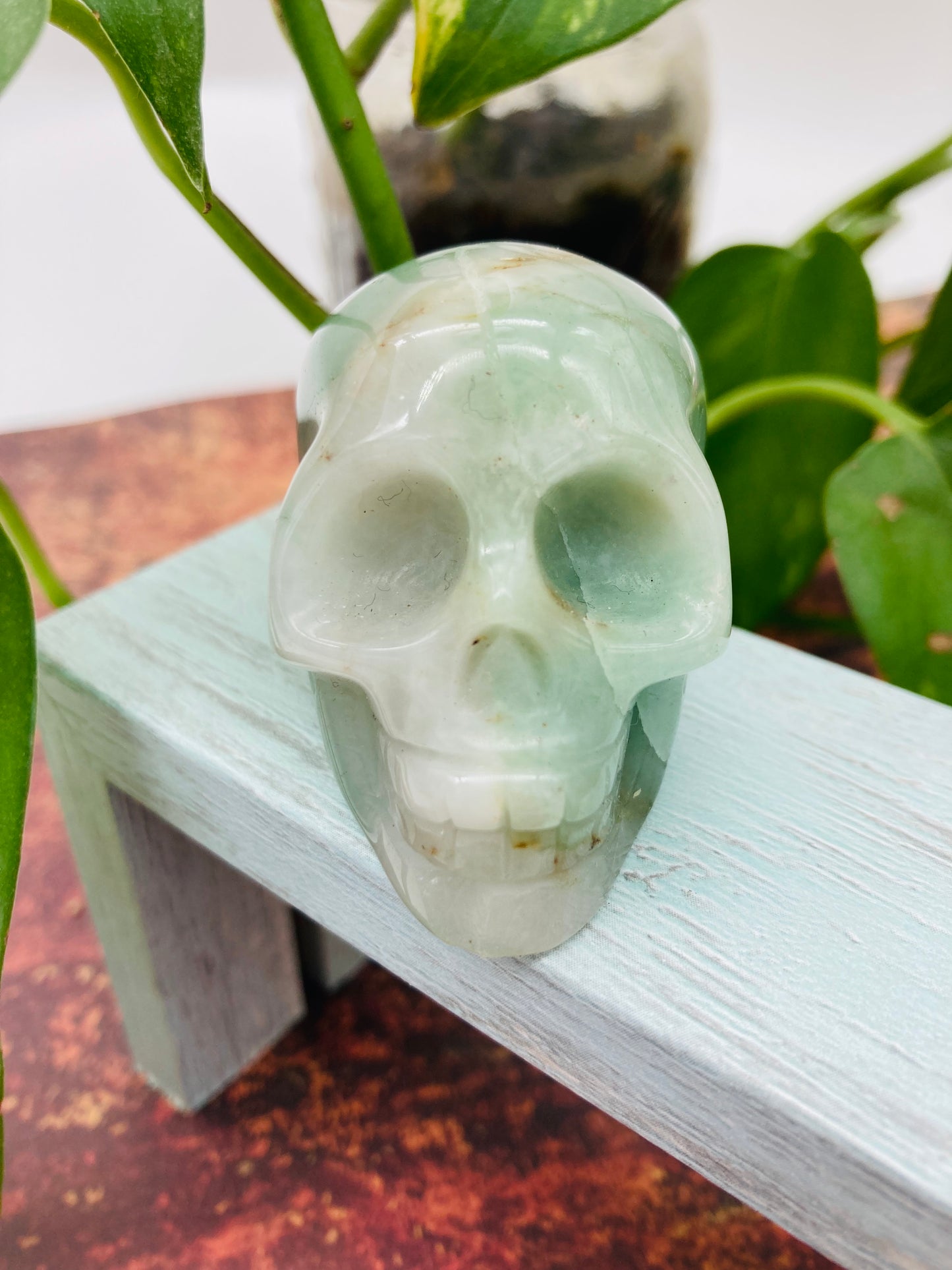 Green Aventurine Skull 4