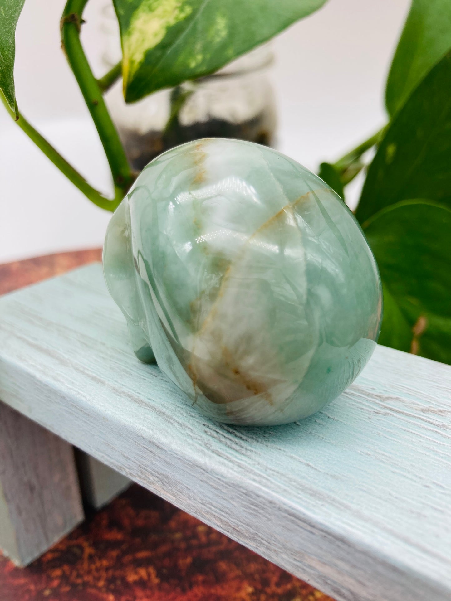 Green Aventurine Skull 4