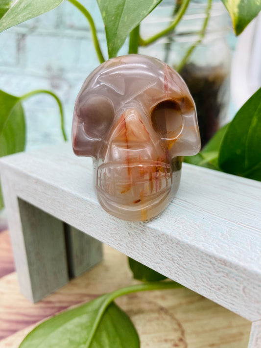 Agate Skull