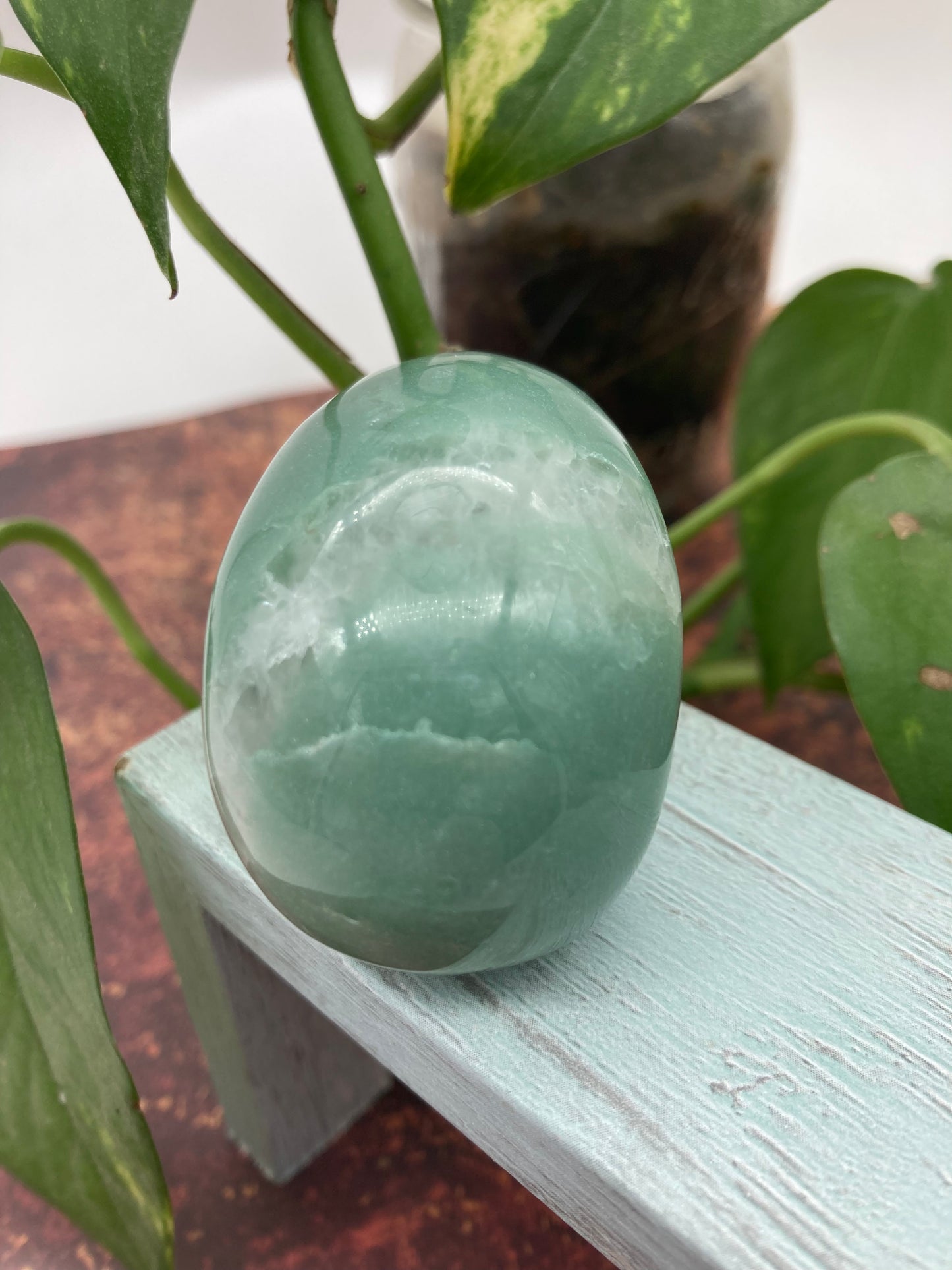 Green Aventurine Skull 2
