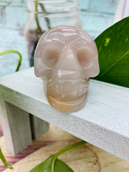 Agate Skull