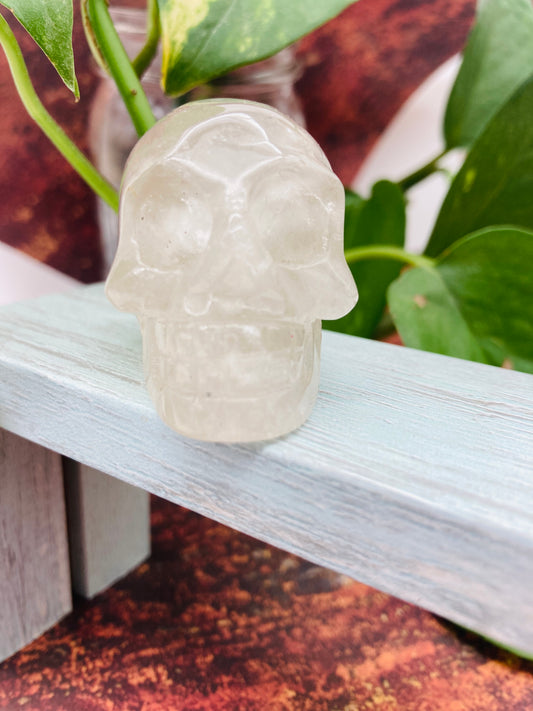 Clear Quartz Skull